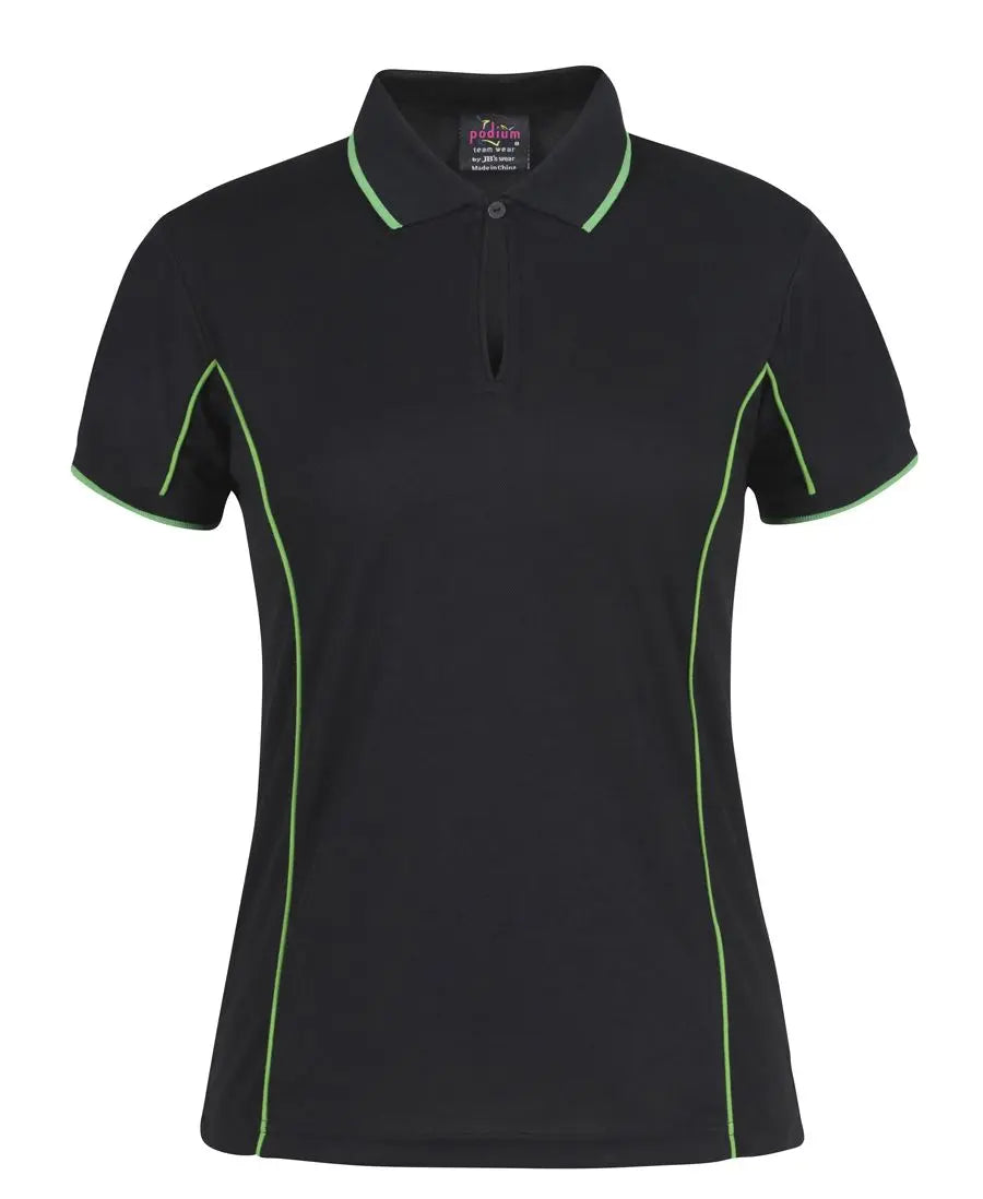 JB'S Podium Women’s Piping Work Polo Shirt 7LPI Metro Workwear